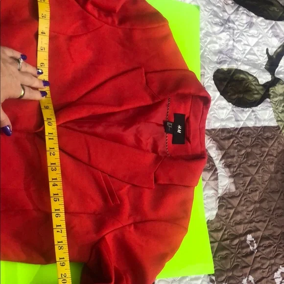 H&M Red Blazer - Picture 4 of 9